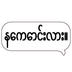 Burmese_Language common conversation2