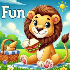 Lion's Picnic Fun