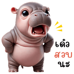 ฮิปโปหมูกระด้ง-เด๋วสวบนะ