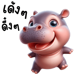 Moo Aung Hippo Cute2