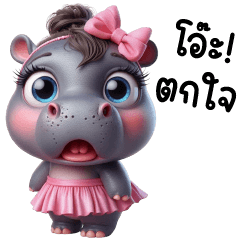 Moonim Hippo Cute