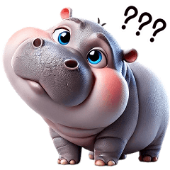 Moo Deed 2 Cute Hippo (TH)