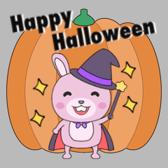 Halloween lovely rabbit