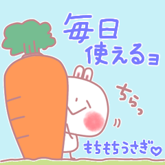 《もちもちうさぎ（もちうさ）》毎日使える