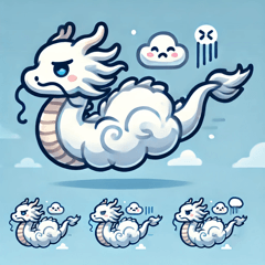 Dragon Cloud Stamps