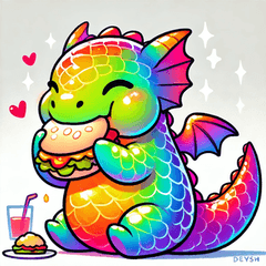 Rainbow Dragon Fun