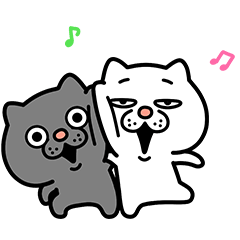 Mini Annoying Cat Animated Stickers
