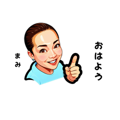 mami-san's sticker by Tsukusuta Yu9-