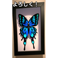 [Insect stamp] Butterfly