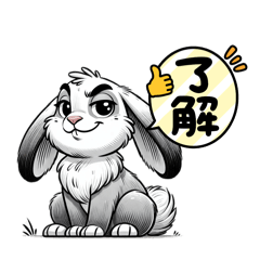 Funny rabbits series