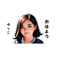 yukko-san's sticker by Tsukusuta 35B6