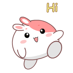 Round Pink Rabbit : Effect stickers β LINE stickers | LINE STORE