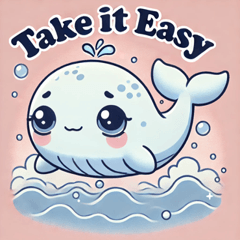 Cute Whale Stickers @SFW