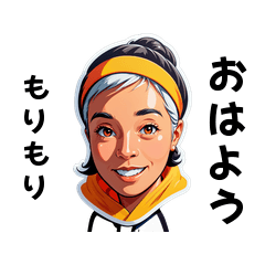 morimori-san's sticker by Tsukusuta j1iP