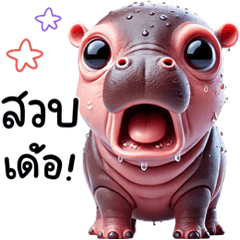 Hippo Moo Krob Cute Cute