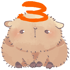 Capybara "Kapi-kun"3