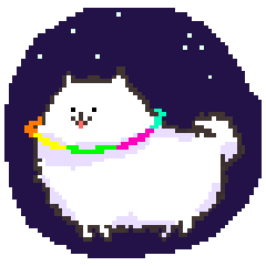 dog of pixel art