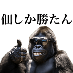 [Tsukuda] Funny Gorilla stamps to send