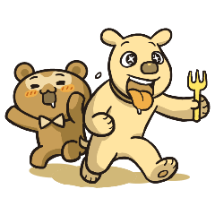 GOGOGE AND PUPU BEAR