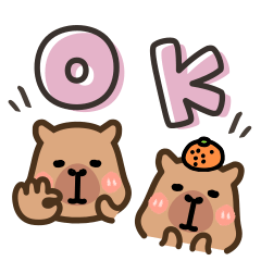 OK~ ♡ ♡ ♡ – LINE貼圖 | LINE STORE