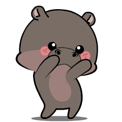 Baby Hippo : Animated Stickers