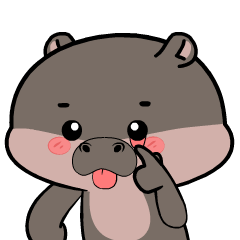 Weird Hippo : Animated Stickers