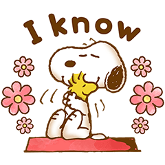 คนรับดีใจแน่นอน♡ Snoopy สติกเกอร์ใส่ใจ♡