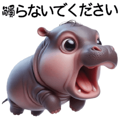 Baby Hippo Doong cute JPN ver