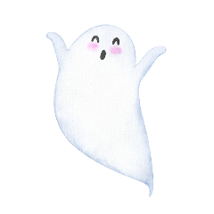 I'm the cutest ghost here