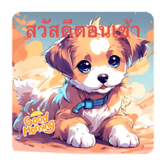 Thai, Japanese Cute Dog 01