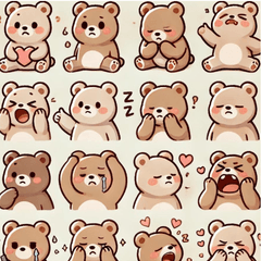 everyday sticker bear