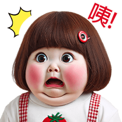 Chubby Funny face girl20 MINI(TW)