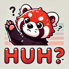 Cute Red Panda Stickers @SFW