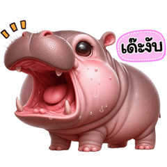 Hippo Chubby cute & fun 1