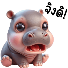 MooAung Hippo Cute 5