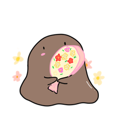 我是泥巴系列-過節與祝賀