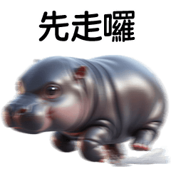 MooDoong adorable baby hippo 2 [TW]