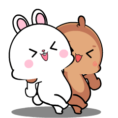 Lovely Rabbit 10 : Effect stickers – LINE貼圖 | LINE STORE