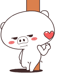 White Pig 2 : Animated Stickers