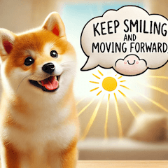 Cute Shiba Inu Encouragement Stickers