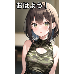 camouflage dress women