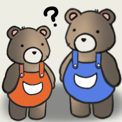 A bear with many questions