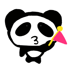 tama panda Sticker 2