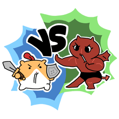 hamster warrior VS meow Demon King