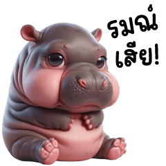 MooAung Hippo Cute 7