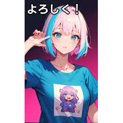 colorful t-shirt girls