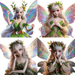 Fairy Magic Fun (No Background)