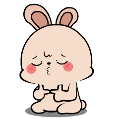Just Rabbit 8 : Animated – LINE stickers | LINE STORE