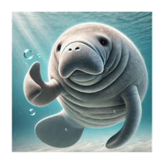 manatee stamp!