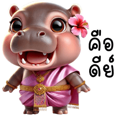 Cute Thai Hippopo (THAI)